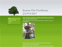 Tablet Screenshot of kansascitytreehouse.com